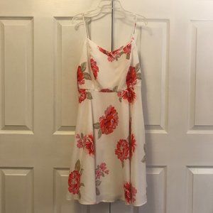 Old Navy Printed Fit & Flare Cami Dress